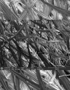 Widok mikroskopowy - filtry do wody Fibeco